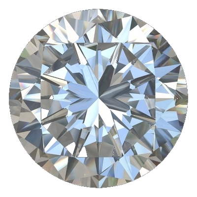 Round cut diamond